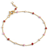 Enamel Copenhagen bracelet Lola Rosie- 18k gold-plated 925 sterling silver