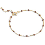 Enamel Copenhagen Bracelet Lola Copper - 18k gold-plated 925 Sterling silver