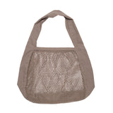 The Organic Company Net shoulder bag - clay