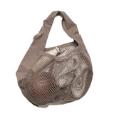 The Organic Company Net shoulder bag - clay