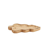 Madam Stoltz Wooden Christmas tree tray natural - 30 cm