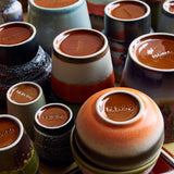 HKliving 70s Keramik Becher Ash