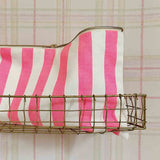 Rose in April - Lili Kosmetiktasche Stripes Neon Pink - 30x21 cm