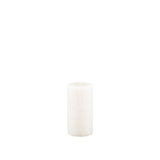 Broste Copenhagen pillar candle Rustic pure white - 7x13.5cm