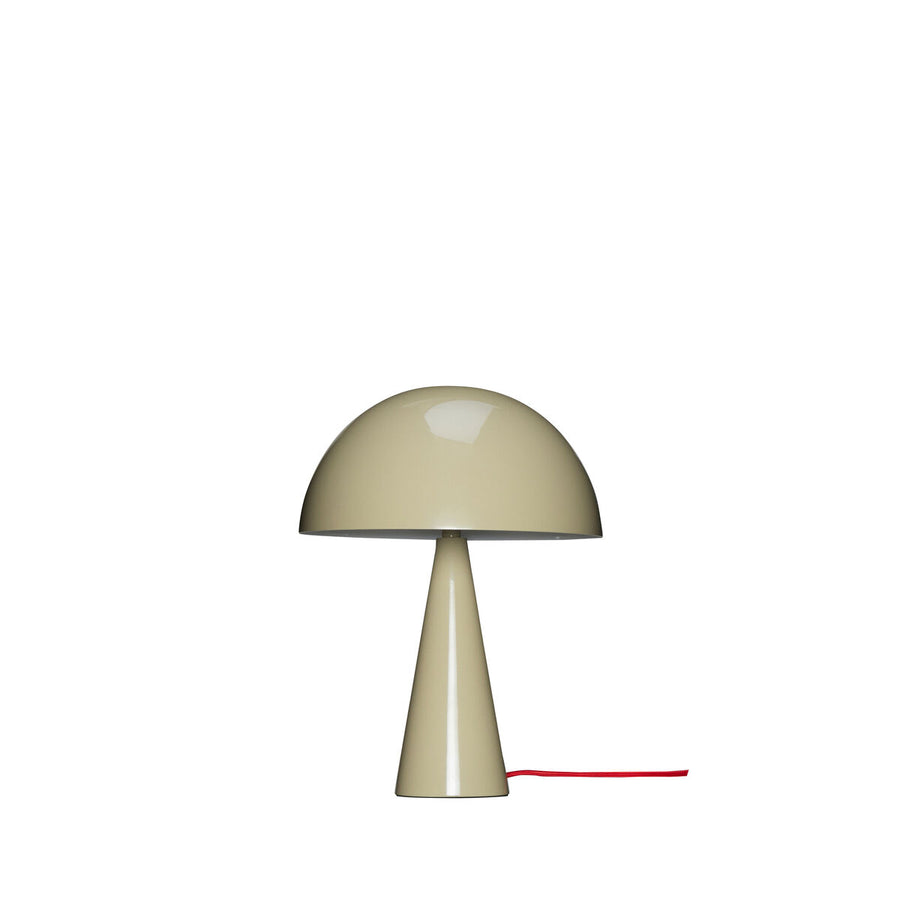 Hübsch Tischlampe Mush Mini Sandfarben