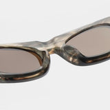 A. KJÆRBEDE Sonnenbrille Frida - Striped Horn