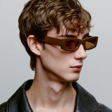 A. KJÆRBEDE Sonnenbrille Frida - Chocolate