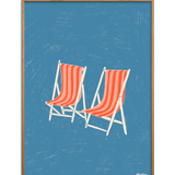 P&F Kunstdruck Beach Lydia Ellen Design 30x40 cm