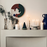 Broste Copenhagen Advent wreath LUCILLE / LUCIA Pure White - wax