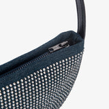 HVISK Tasche Halo Denim Embellished - Blue Ink