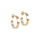 Enamel Copenhagen Ohrringe Sandra Narrow - 18k vergoldetes 925er Sterlingsilber
