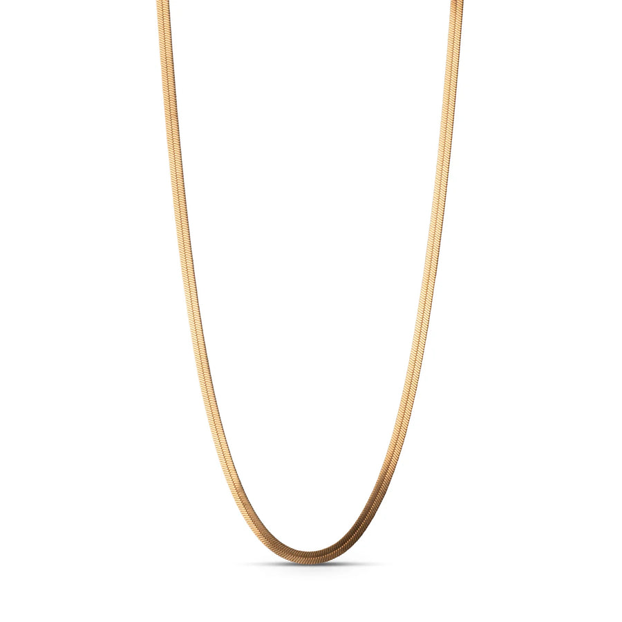 Enamel Copenhagen Halskette Caroline - 18k vergoldetes 925er Sterlingsilber