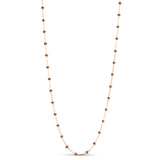 Enamel Copenhagen Halskette Lola Copper - 18k vergoldetes 925er Sterlingsilber