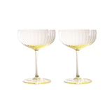 Anna von Lipa Champagnerglas Lyon Citron - 2er Set