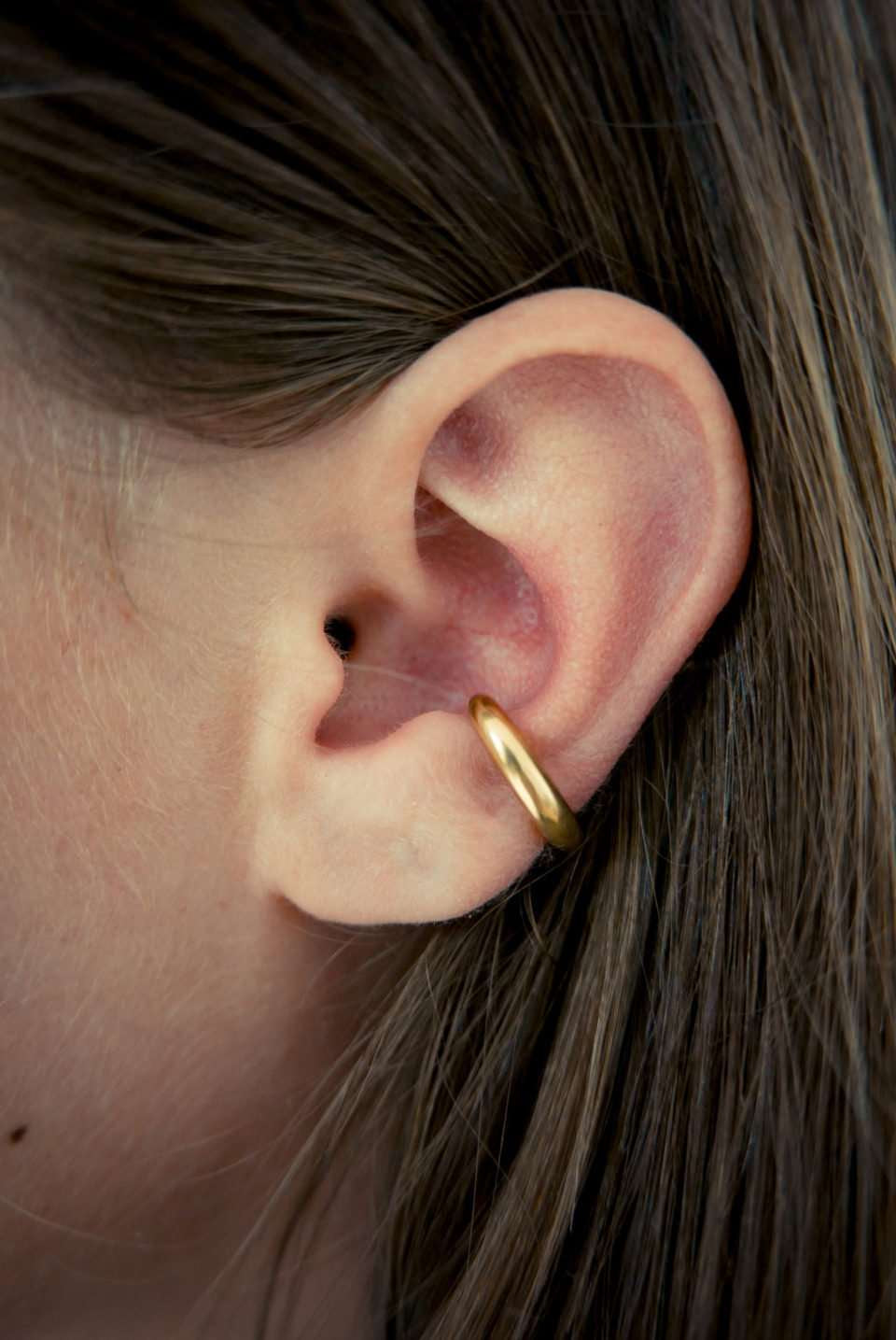 Bandhu Enfold ear cuff vergoldet