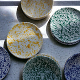 ML Ceramics dessert plate Splash green 20cm