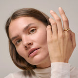 Enamel Copenhagen Ring Ariel gold - 925er Sterlingsilber vergoldet