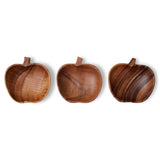 HKliving Acacia Apple Bowl M