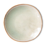 HKliving 70s Side Plates Mist 22cm - set of 2