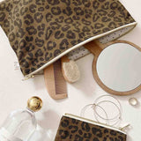 Rose in April Lili Leopard Cosmetic Bag - 30x21cm