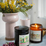 Les Choses Simples scented candle made from soy wax Lavender Fields