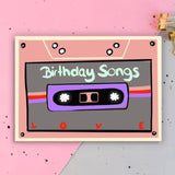 Postcard Birthday Songs Cassette