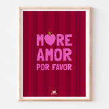 Ma Petite Vie - More amor por favor Poster 30x40cm