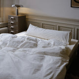 CRSP - Bettbezug Set Einzelbett Vanilla (2 tlg.) - 140x200/220cm + 60x70cm