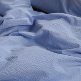 CRSP - Bettbezug Set Einzelbett Grey Blue (2 tlg.) - 140x200/220cm + 60x70cm