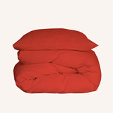 CRSP - Bettbezug Set Einzelbett Chilli (2 tlg.) - 140x200/220cm + 60x70cm