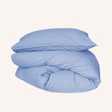 CRSP - Bettbezug Set Einzelbett Grey Blue (2 tlg.) - 140x200/220cm + 60x70cm