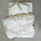 CRSP - duvet cover set single bed "Peach" (2 pieces) - 140x200/220cm + 60x70cm
