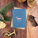 Christmas card - Dachshund