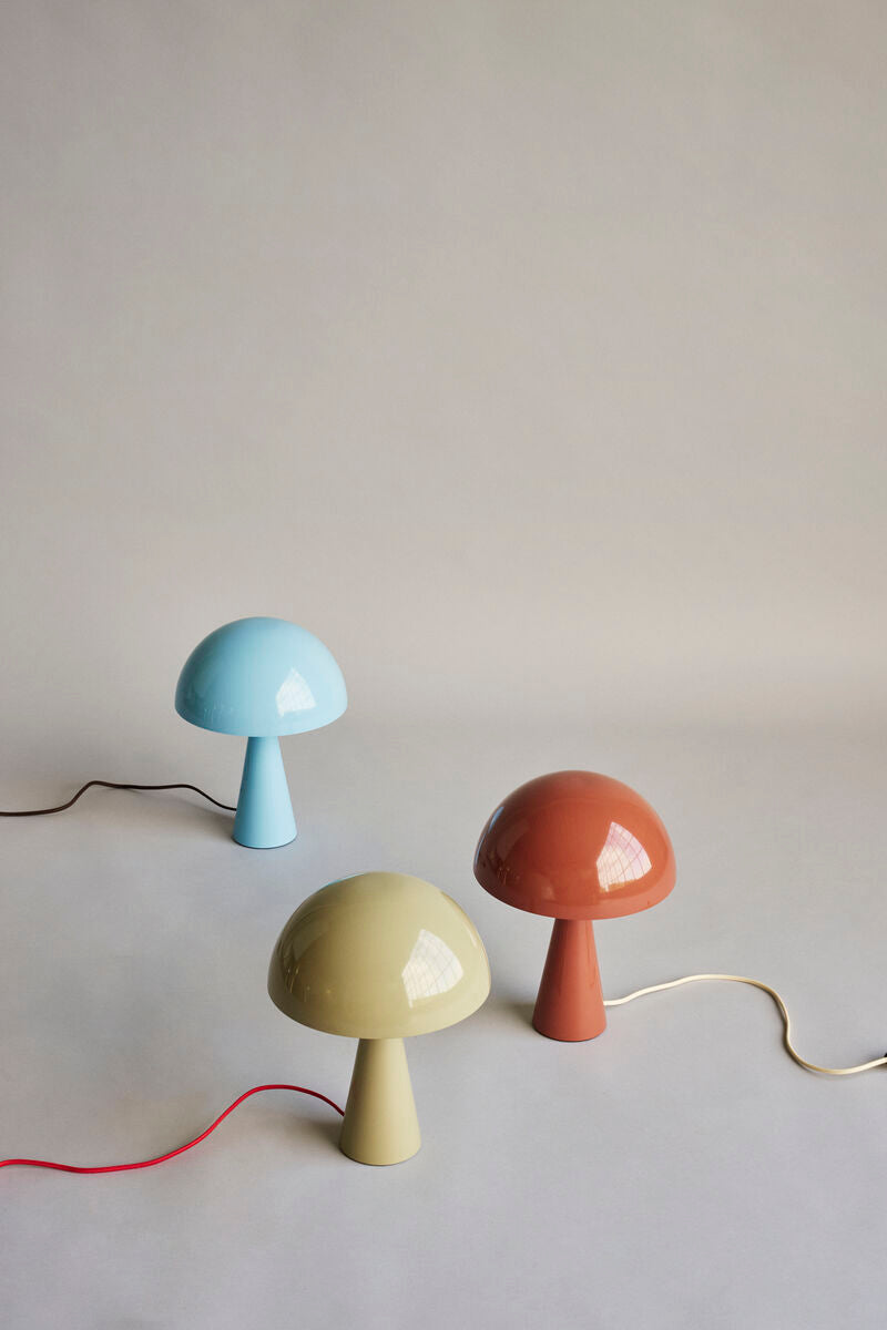 Hübsch Tischlampe Mush Mini Sandfarben