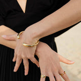 Bandhu Melt bracelet gold