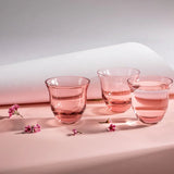 Anna von Lipa Shadows Glasses Suede Pink - Set of 2