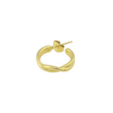 Bandhu Twine Earrings Gold Plated