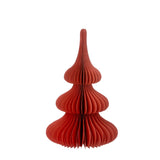 Bungalow DK Paper Honeycomb Tree Spruce Ruby - 24cm