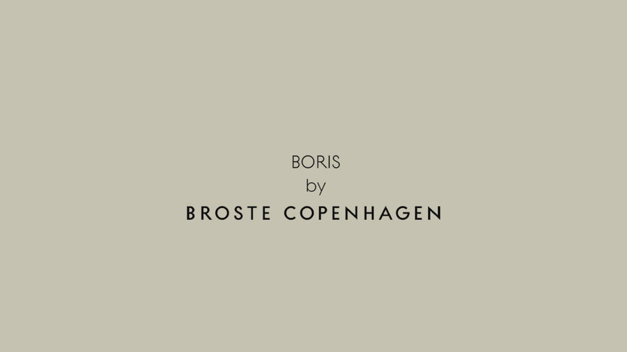 Broste Copenhagen Teppich "Boris" maritime blue - 140x200cm