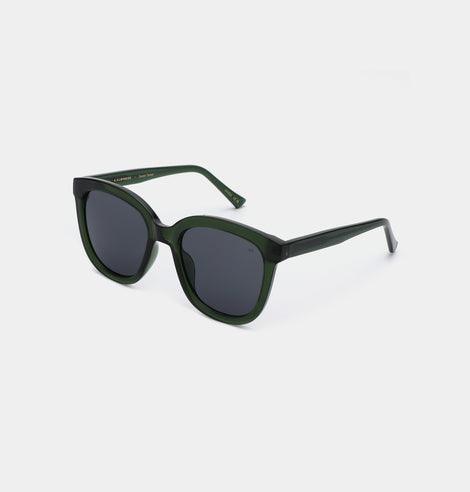 A. KJÆRBEDE Sonnenbrille Billy - Dark Green Transparent - noord®