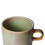 HKliving Chef Ceramics Tasse und Untertasse Moss Green - noord®