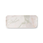 HKliving marble tray pink / green /white - 30 x 12 cm - noord®