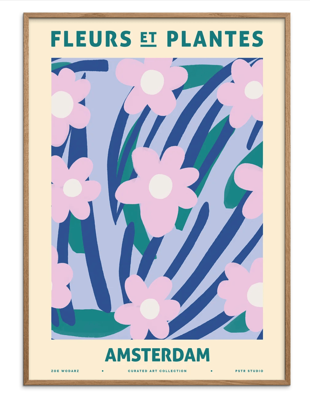 P&F Kunstdruck Zoe Fleurs et Plantes Amsterdam PSTR Studio 50x70 cm - noord®