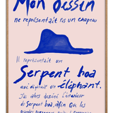 P&F Kunstdruck Le Petit Prince Bleu Sissan Richardt 30x40cm - noord®