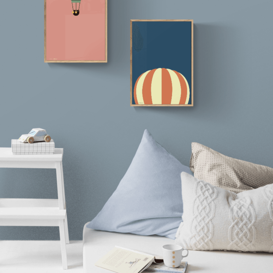 P&F Kunstdruck Hot Air Down Wonderhagen A3 - noord®