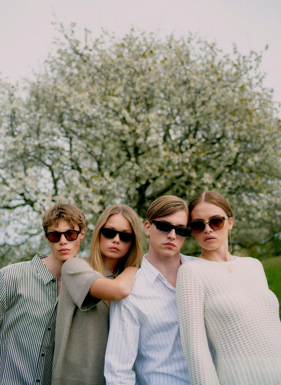 A. KJÆRBEDE Sonnenbrille Jolie - Smoke Transparent - noord®