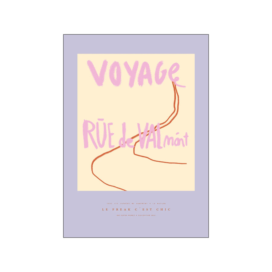 P&F Kunstdruck Voyage Das Rotes Rabbit 30x40 cm - noord®