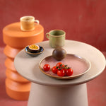 HKliving Chef Ceramics Dessert Teller Rustic Pink - 20cm - noord®