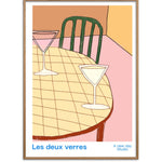 P&F Kunstdruck Le Deux Verres A New Day Studio 50x70 cm - noord®