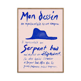 P&F Kunstdruck Le Petit Prince Bleu Sissan Richardt 30x40cm - noord®